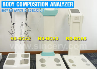 Équipement vertical d'analyseur de composition en corps humain de segment pour l'essai sain de clinique